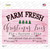 Farm Fresh Christmas Trees Pink Wholesale Novelty Rectangle Sticker Decal