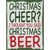 Christmas Beer Wholesale Novelty Rectangle Sticker Decal