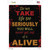 Do Not Take Life too Seriously Wholesale Novelty Rectangle Sticker Decal