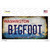 Bigfoot Washington Rusty Wholesale Novelty Sticker Decal