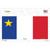 Acadian Canada Flag Wholesale Novelty Sticker Decal