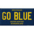 Go Blue Michigan Blue Wholesale Novelty Sticker Decal