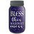 Bless Southern Mess Purple Wholesale Novelty Mason Jar Sticker Decal