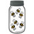 Bees In Jar Wholesale Novelty Mason Jar Sticker Decal