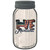 Love Montana Silhouette Wholesale Novelty Mason Jar Sticker Decal