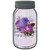 Purple Bouquet With Music Wholesale Novelty Mason Jar Sticker Decal