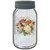 Yellow Bouquet With Notes Wholesale Novelty Mason Jar Sticker Decal