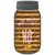 How About No Corrugated Orange Wholesale Novelty Mason Jar Sticker Decal