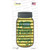 Fluent In Sarcasm Corrugated Yellow Wholesale Novelty Mason Jar Sticker Decal
