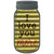 Love You More Corrugated Yellow Wholesale Novelty Mason Jar Sticker Decal