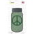 Peace Sign Marijuana Wholesale Novelty Mason Jar Sticker Decal