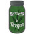 Get High Oregon Green Wholesale Novelty Mason Jar Sticker Decal