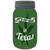 Get High Texas Green Wholesale Novelty Mason Jar Sticker Decal