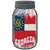 Hawaii | USA Flag Wholesale Novelty Mason Jar Sticker Decal