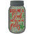 Roll Me A Blunt Wholesale Novelty Mason Jar Sticker Decal