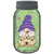 Gnome With Sandcastle Wholesale Novelty Mason Jar Sticker Decal