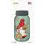 Gnome With Broom and Duster Wholesale Novelty Mason Jar Sticker Decal