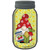 Gnome With Corn and Beets Wholesale Novelty Mason Jar Sticker Decal