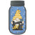 Gnome With Sewing Machine Wholesale Novelty Mason Jar Sticker Decal