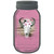 Cow Skull Pink Wholesale Novelty Mason Jar Sticker Decal