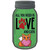 Love And Cats Green Wholesale Novelty Mason Jar Sticker Decal