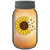 Sunflower Bee Petals Wholesale Novelty Mason Jar Sticker Decal