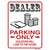 Dealer Parking Lose The House Wholesale Novelty Rectangular Sticker Decal