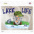 Lake Life Camo Gnome Wholesale Novelty Rectangle Sticker Decal