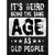 Same Age As Old People Wholesale Novelty Rectangle Sticker Decal