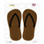 Brown Solid Wholesale Novelty Flip Flops Sticker Decal