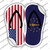 USA|Indiana Flag Wholesale Novelty Flip Flops Sticker Decal
