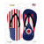 USA|Ohio Flag Wholesale Novelty Flip Flops Sticker Decal