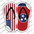 USA|Tennessee Flag Wholesale Novelty Flip Flops Sticker Decal