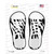 Zebra Print Wholesale Novelty Shoe Outlines Sticker Decal
