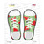 Watermelon Popsicles Wholesale Novelty Shoe Outlines Sticker Decal