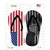 USA|Distressed 2nd Amendment Flag Wholesale Novelty Flip Flops Sticker Decal