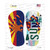 AZ Flag|Suns Strip Art Wholesale Novelty Flip Flops Sticker Decal