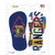 NY Flag|Rangers Strip Art Wholesale Novelty Flip Flops Sticker Decal