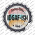 IDGAF ISH Wholesale Novelty Bottle Cap Sticker Decal