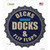 Decks Docks and Flip Flops Wholesale Novelty Bottle Cap Sticker Decal