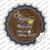 Drink With Moderation Wholesale Novelty Bottle Cap Sticker Decal
