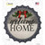 Welcome Home Ribbon Wholesale Novelty Bottle Cap Sticker Decal