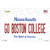 Go Boston College MA Wholesale Novelty Sticker Decal