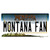 Montana Fan MT Wholesale Novelty Sticker Decal