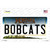 Bobcats MT Wholesale Novelty Sticker Decal