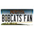 Bobcats Fan MT Wholesale Novelty Sticker Decal