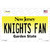 Knights Fan NJ Wholesale Novelty Sticker Decal