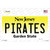 Pirates NJ Wholesale Novelty Sticker Decal