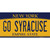 Go Syracuse NY Wholesale Novelty Sticker Decal
