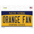Orange Fan NY Wholesale Novelty Sticker Decal